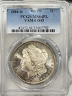 1884-O Morgan Silver Dollar $1 PCGS MS64 PL VAM 6 PROOF LIKE US Coin TOP 100!