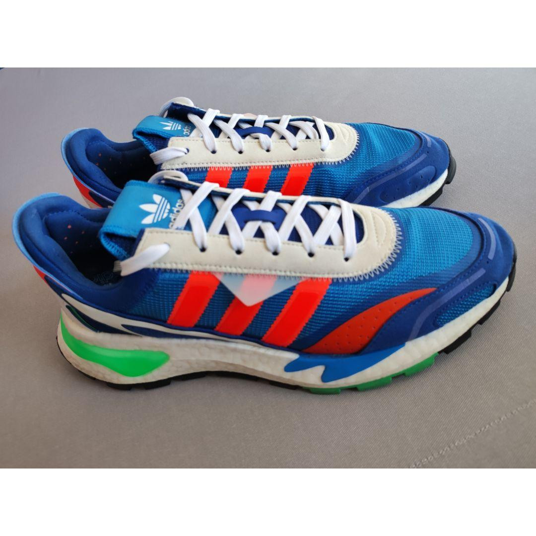 adidas Rare Shoes RETROPY P9 HO3083 BRBLUE SOLRED 29cm US12 Used image 3