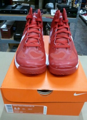 New in Box Nike Hyperfuse TB Women s Basketball Shoes 525021-600 Red/White