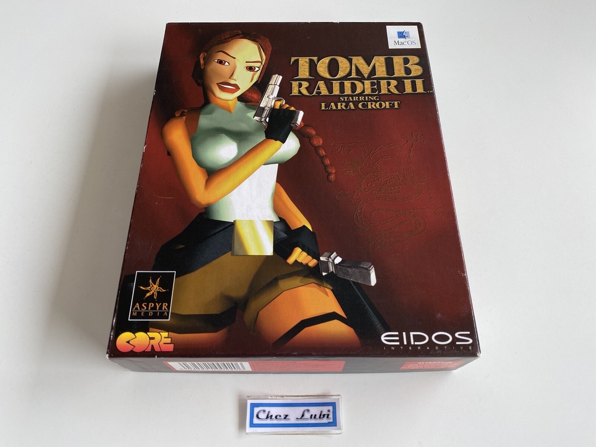 Jeu Vidéo Lara Croft Tomb Raider II (2) Pour Macintosh - Version Française Big Box Avec Notice, Bon état