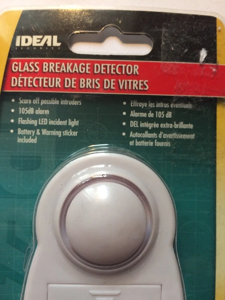 Ideal GLASS BREAKAGE DETECTOR ALARM INTRUSION DETECTION sk610 NEW - Image 2 of 4