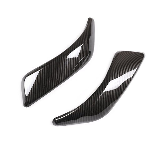 2× Carbon ABS Interior Door Handle Panel Trim For BMW 1 2 Series F20 2012-18 2Dr - Picture 8 of 12