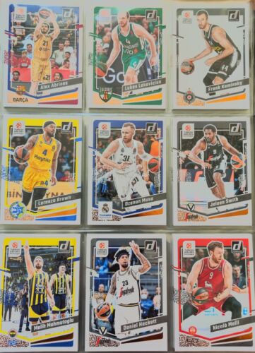 2023-24 Panini Donruss Euroleague FULL BASE SET LOT 200 cards Wemby Luka Legend - Picture 14 of 24