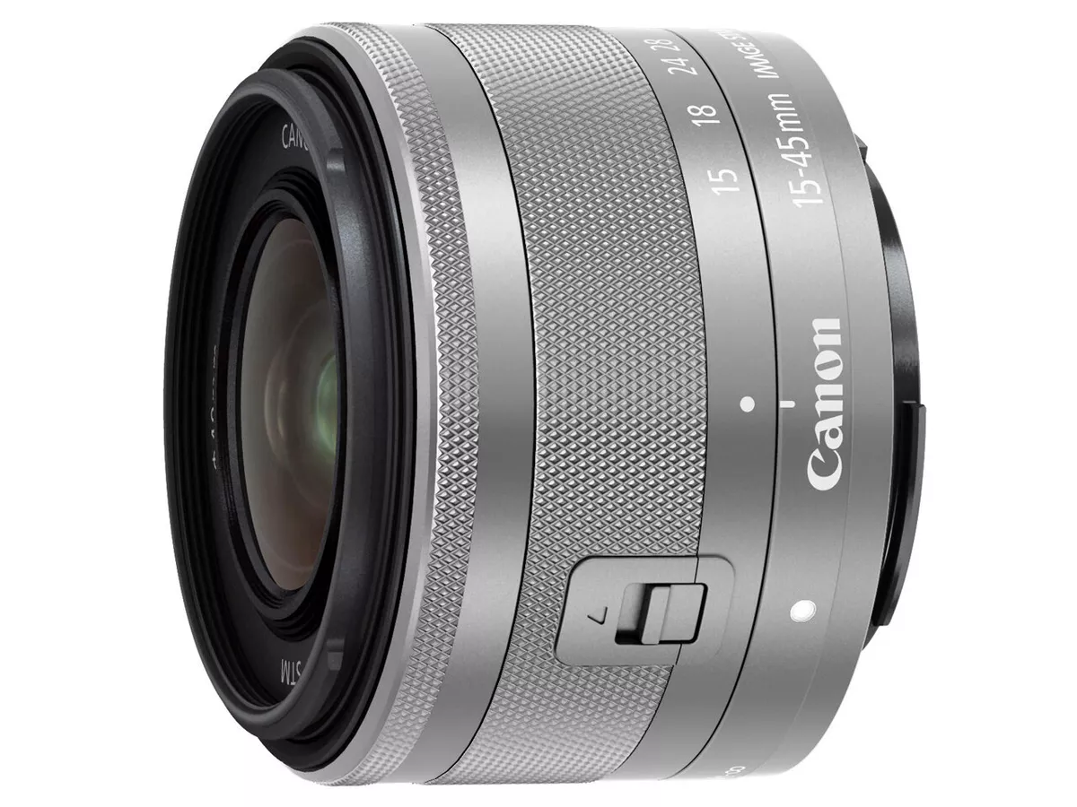 Canon EF-M15-45mm F3.5-6.3 IS STM シルバー-