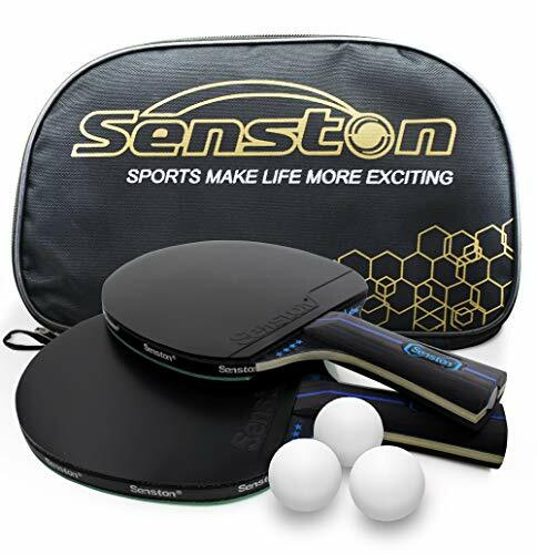 Set da Ping-pong, Ancees Training Table Tennis Racket Portatile Set 2