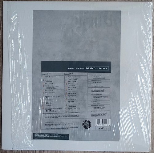 DEAD CAN DANCE Laserdisc Santa Monica Toward the Within LD 9 38405-6 shrink - Imagen 2 de 3