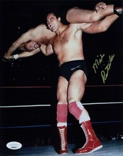 Mike Rotunda WWF WWE WCW Wrestler Signed 8x10 Glossy Photo JSA Authenticated