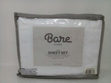 Bare Home Queen Sheet Set - Bedding Sheets  Pillowcases Queen, White 