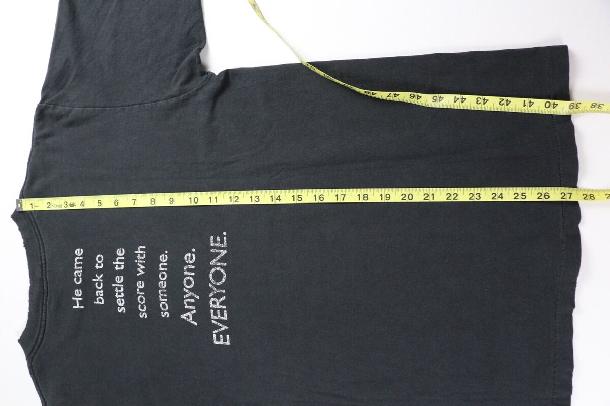 Vintage Desperado Movie Shirt Tee Black T-Shirt 1995 L Large Vintage Desperado Movie Shirt Tee Black T-Shirt 1995 L Large