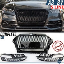 CALANDRA + GRIGLIE FENDINEBBIA Tuning PER Audi A3 RS3 (8V) 12>16 a NIDO D' APE