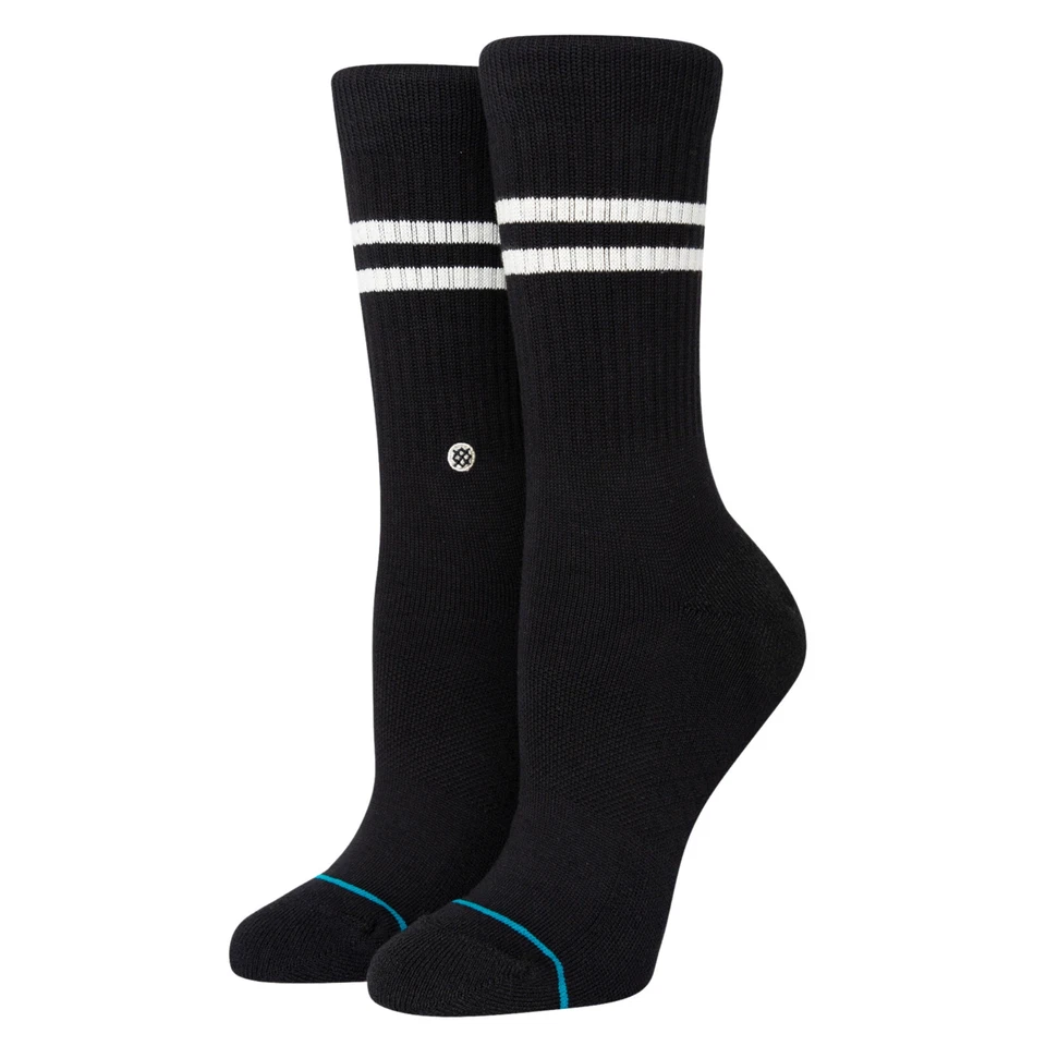Paquete de 3 calcetines para mujer STANCE Vitality talla M medianos (8-10,5) negros blancos Foto 3 de 3