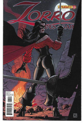 ZORRO RIDES AGAIN - Vol.1  No. 11 (2012) ~ ''LADY ZORRO'' Cover by MATT WAGNER