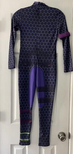 Spirit Halloween Girls Size Medium Fortnite Brite Bomber Costume Jumpsuit Only - Picture 4 of 9