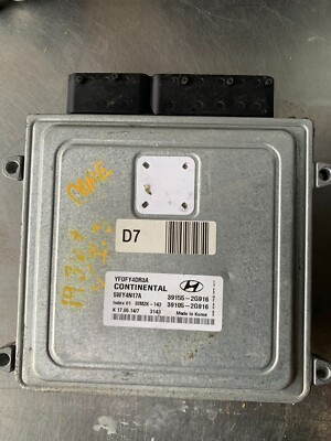 2015 Hyundai Sonata Ecm Ecu Computer 39155-2G916 Engine Control Module