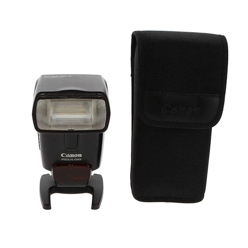 Canon 430 EX Speedlite Flash [GN111] {Bounce, Swivel, Zoom} with case,mini stand