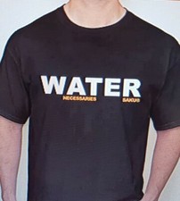 Kazushi Sakuraba Saku Fighter Water Necessaries MMA T-shirt Tee UFC MMA gracie