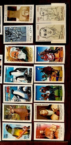 Chile Stamps 1036/1084 Mint Never Hinged 1993 - Picture 4 of 4