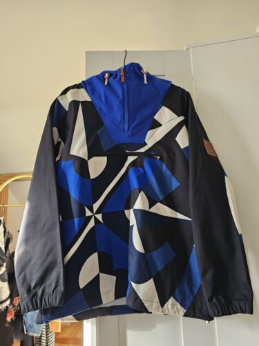 Tory Burch Printed Half-Zip Anorak Multicolor Size Small - Picture 5 of 9