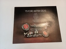 1973 Ford Product Brochure / Flyer / Advertisement Mustang Thunderbird Torino