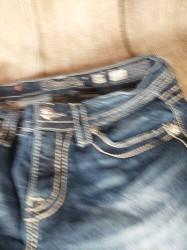 Womens Missme Jean Shorts Size 27 Mid-rise Easy Bermuda - Picture 4 of 11