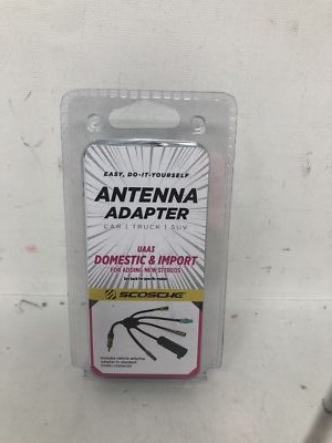 SCOSCHE Multi-Vehicle All-In-One Antenna Adapter UAA3 Domestic &Import