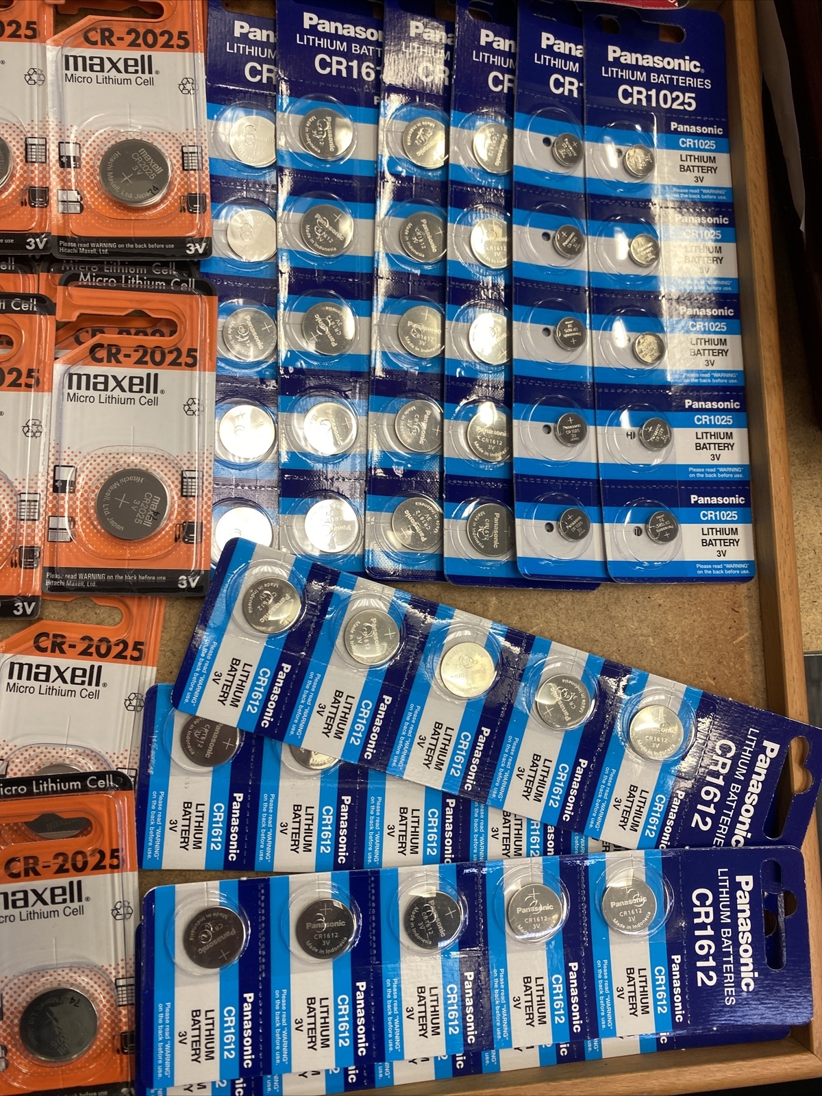 Job Lot Of Assorted Watch Batteries All Sizes Old Stock BATTHF2 eBay