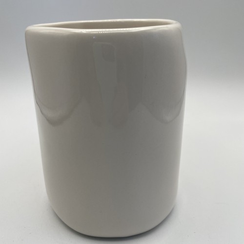 Rae Dunn TEA 16 Oz. Mug Yellow Handle Ceramic - Picture 4 of 7