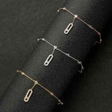 Cubic Zirconia Barefoot Anklet Chain for Women Fashion Sandals Foot Jewelry