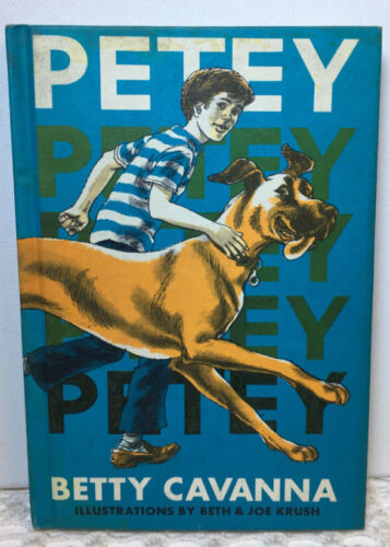 1973 Petey by Betty Cavanna Vintage Weekly Reader Childrens Book