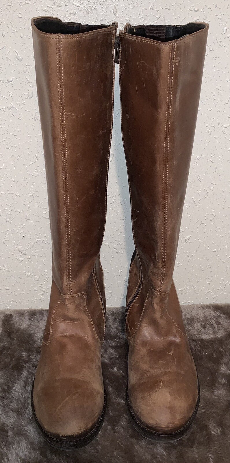 Fly London Tall Brown Riding Boots 