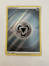 Pokemon Sword and Shield Crown Zenith Metal Steel Energy 159/159 Textured 