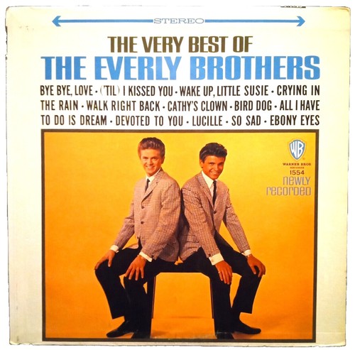 THE EVERLY BROTHERS – It's Everly Time! 1960 Stereo Vinyl LP ORIG