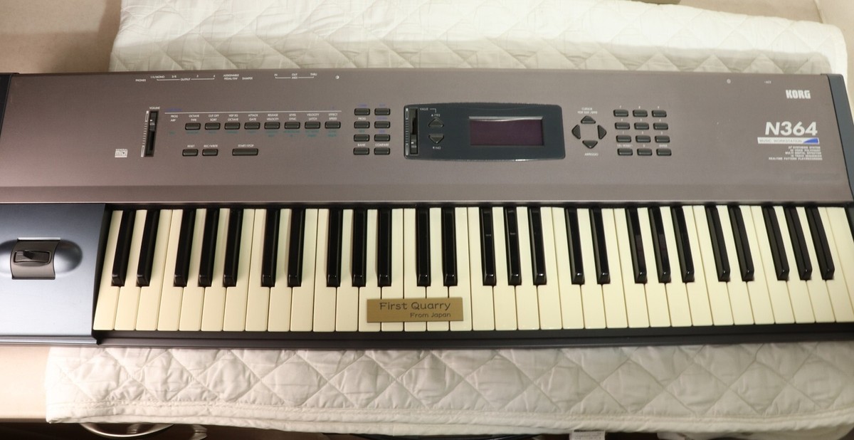 KORG N364ミュージックワークス KORG N364 Music Workstation 61-Key Keyboard Synthesizer