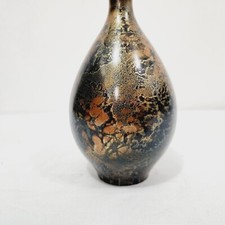 日本古董黑色黄铜花瓶| eBay