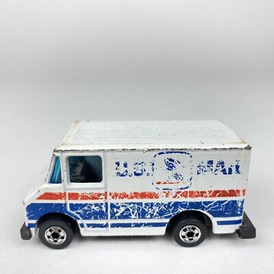 Vintage Mattel Hot Wheels 1976 U.S. Mail Box Truck USPS