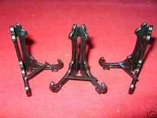 *10 Easel Type 3" Black Display Stand Megalodon Shark Tooth Teeth