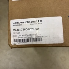 Gamber Johnson Docking Station 7160-0526-00 Getac B300 Gen 5