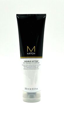 Paul Mitchell Mitch Double Hitter 2-In-1 Shampoo & Conditioner 8.5 oz