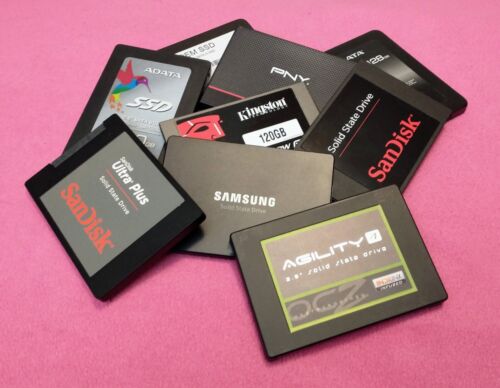 ADATA PNY Kingston Samsung SanDisk Internal 2.5 SATA SSD 120GB 128GB 240GB 256GB - Picture 1 of 2