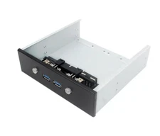5.25 Optical Drive with 2 Channel HDD Power Control Switch and 2  Ports USB3.0