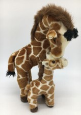 Aurora World Miyoni Giraffe with Calf Plush, 16"
