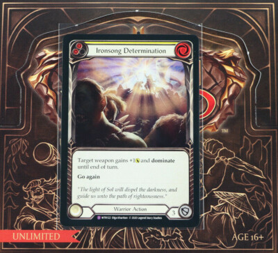 Flesh And Blood Ironsong Determination Pitch(2) Standard Unl