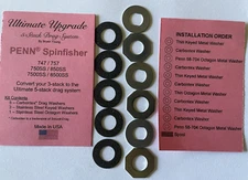 PENN SPINFISHER 704, 705 & 706 Z BRYAN YOUNG 5 STACK ULTIMATE UPGRADE DRAG KIT