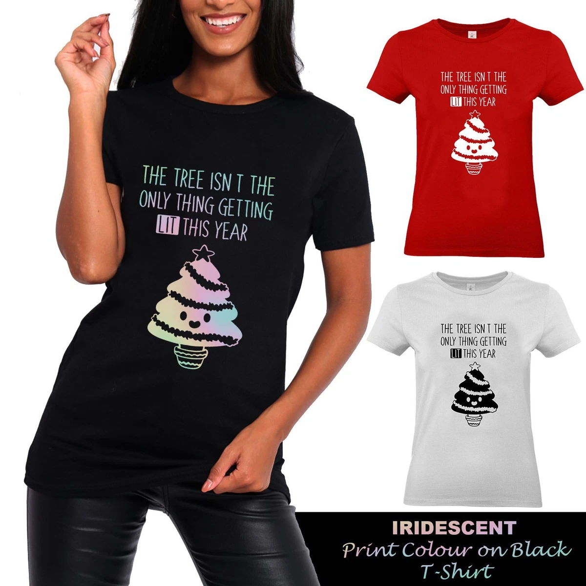 New look ladies hotsell christmas t shirts