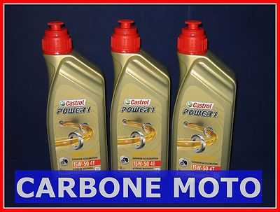 3 LITRI OLIO CASTROL POWER 1 15W50 JASO MA-2 (T903:2011);API SJ | eBay