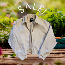 zara women jacket Size M summer With zipper