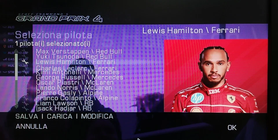 F1 FORMULA 1 GP4 GRAND PRIX 4 STAGIONE 2025 VIDEOGIOCO GAME PER PC. LEGGI!!!  - Immagine 3 di 4