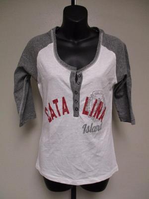 New-Catalina Island Adult Womens Sizes S-M-L-XL-2XL Raglan Shirt