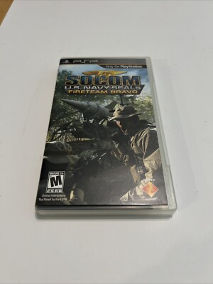 SOCOM U.S. Navy Seals Fireteam Bravo (Sony PSP) CIB - Free Shipping!