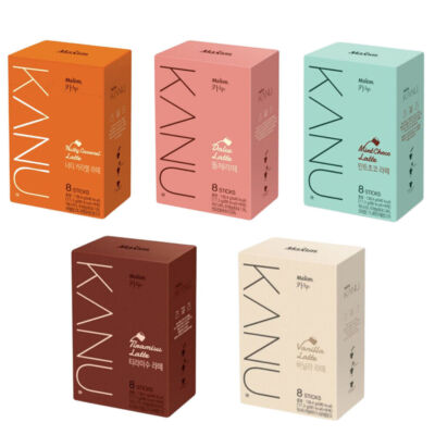 KANU Latte 5 Geschmacksrichtungen 8 Sticks Tiramisu Mint Choco Dolce Vanille Nussig Karamell